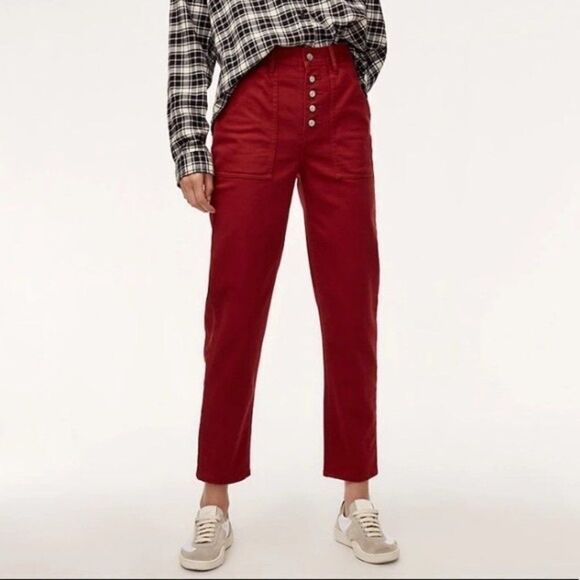 Aritzia Wilfred Free High Waisted Belen Pants - Picture 1 of 11